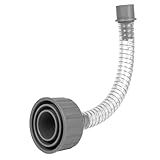 YullSorom Wet Vac Attachment A/C Drain Lines Cleaner Tool, AC Drain Line Vacuum Adapter to Unclog and Evacuate ABS Compatiable With Most PVC Pipe Sizes Grey