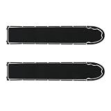ECSiNG 2PCS Waterproof Ring Seal Bottom Plate Protection Bottom Battery Cover Compatible with Xiaomi M365 Electric Scooter Accessories Black