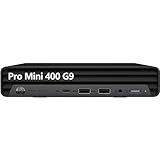 HP Pro Mini 400 G9 Business Mini Desktop Computer, 12th Gen Intel Hexa-Core i5-12500T (Beat i7-11700T), 16GB DDR4 RAM, 256GB SSD, WiFi 6, Bluetooth 5.2, Windows 11 Pro, AZ-XUT