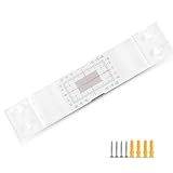 Standard Tell-Tale Crack Monitor – Precision Crack Monitoring Gauge for Walls, for Internal/External Use, with Screws & Record Sheet
