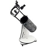 Sky-Watcher Sky-Watcher Heritage 130mm Tabletop Dobsonian 5-inch Aperture Telescope – Innovative Collapsible Design – Easy to Use, Perfect for Beginners, Black/White (S11705)