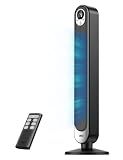 DREO Tower Fan for Bedroom, 28ft/s High Velocity, 9 Speeds, DC Motor