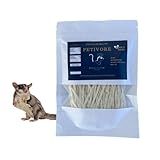 PETIVORE Premium Fish Stick for Sugar Glider and Small Exotic Pet - Made from Real Fish - Hamster, Squirrel, Chinchillas, Marmoset - Favorite Treats, Snacks and Food (35g)