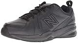 New Balance Men's 608 V5 Casual Comfort Cross Trainer, Black/Black, 9.5