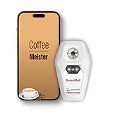 SmartRef Digital Refractometer by Anton Paar – Coffee TDS Refractometer with in-App Extraction Yield Calculator, Smart, Easy, Quick, Digital, Coffee Tester