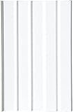 Mobile Home Skirting Vinyl Underpinning Panel White 16" W x 28" L (Pack of 8)