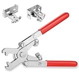 Rotable cage nut Tool,Cage Nut Installing/Removing Cage Nuts Server Room Rack Side and Top,IT and Data Center Rack Deployment,Cabinet,Server Shelves Fixing,for Cage Nut of M4 M5 M6 M8 M10-(red)