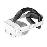 KIWI design K4 Head Strap, VR Headset Accessories for Meta Oculus Quest 3/3S, Non-Battery & Enhanced Support & Adjustable & Comfort Strap Gift for Kids and Adults