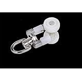 TOM TOOL Track rollers(9 pcs), Aluminum Curtain Track--Special Accessories for Small square rail