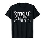 Official Photographer Event Photography T-Shirt