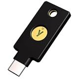 Yubico - YubiKey 5C NFC - Multi-Factor authentication (MFA) Security Key and passkey, Connect via USB-C or NFC, FIDO Certified - Protect Your Online Accounts