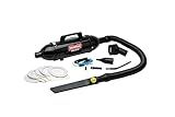 METROVAC ESD-Safe Pro Series | Comp Vacuum/Blower w/Micro Cleaning Tools | Multipurpose Tool for Removing Dust, Lint & Paper Shreds | 1 Pack, Black