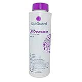 SpaGuard pH Decreaser, 22 oz, Protects Spa and Equipment, Prevents Cloudy Water Due to Improper pH, Balances Water