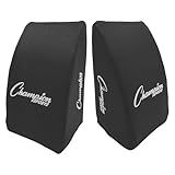 Champion Sports Cushioned Catcher's Knee Support - Durable Ergonomic Design Knee Support - Youth 5'7" and Under, Black