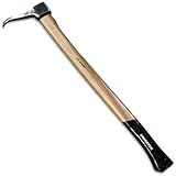 FORESTER Platinum Pickaroon Logging Tool 36in USA Hickory Handle | Hookaroon Logging Tool | Log Roller Tool & Forestry Tools for Dragging and Stacking Logs