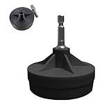 UGpine Adapter for Knitting Machine for Drill Quick Knit Power Adapter for Sentro 22 Sentro 40 and Sentro 48 Jamit Crank Handle Adapter with Hex Steel Bit Power Screwdriver Attachmentr (Black)