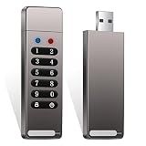 Secure 32GB Encrypted USB 3.0 Flash Drive-256-bit Hardware Encryption