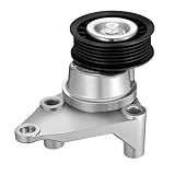 BDFHYK 38158 Belt Tensioner Assembly Pulley Compatible for 1999-2008 Buick Cadillac Chevrolet GMC Hummer Isuzu Saab Workhorse (Custom Chassis),Tensioner pulley Replacement 89253 49275 SK89253