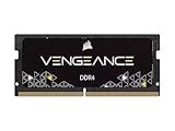 CORSAIR Vengeance SODIMM DDR4 RAM 16GB (1x16GB) 3200MHz CL22-22-22-53 1.2V Intel AMD Laptop Notebook Memory - Black (CMSX16GX4M1A3200C22)