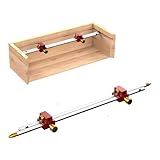 3 In 1 Modular Bar Gauge, Bar Clamping Positioning Compass Tool, Woodworking Scribe Circle Drawing Ruler Woodworking Drawing Circular Drawing Tool for Inside Corner/Outside Measurements