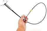 DR.PEN Flexible Grabber Claw Pick Up Reacher Tool (Drain Clog Remove Tool), With 4 Claws Bendable Hose Pickup Reaching Assist Tool for Litter Pick, Home and Kitchen Sink, Drains, Toilet (63 inch)