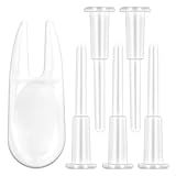 Zoolinn 5 Air Stopper Plugs + 1 Remover Tool – Exercise Ball Plug Replacement Kit for Yoga Balls, Bouncing Balls & Inflatable Beds