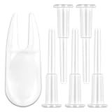 Zoolinn 5 Air Stopper Plugs + 1 Remover Tool – Exercise Ball Plug Replacement Kit for Yoga Balls, Bouncing Balls & Inflatable Beds
