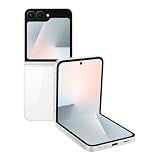 Samsung Galaxy Z Flip7 FE Cell Phone, 128GB AI Smartphone, White