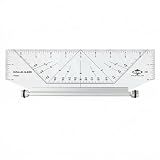 Alvin, Professional Parallel Gilders, Premium Rolling Ruler, Drafting and Architecture Tool for Students, Hobbyists, and Professionals - 10 Inches