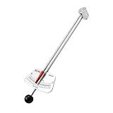 MILMUMU 1/4" Drive Beam Torque Wrench Precision Instrument-Compatible with SAE and MM Bicycle and Automotive Wrench -0-80 Inch-Pounds, 0-9 Newton Meters