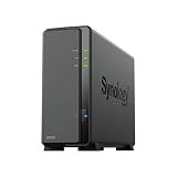 Synology DS124 Personal Backup & File Hub - Protect Photos, Secure Home Surveillance (1-Bay Diskless NAS)