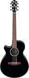 Ibanez AEG50L Left-Handed Acoustic-Electric Guitar - Black High Gloss