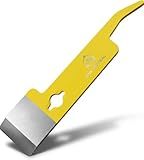 Apis Tactical Mini Hive Tool - Flat 3mm Thick Heat Treated Stainless Steel for Durability & Strength - Beekeeper Tools for Prying, Lifting & Scraping - Beekeeping Supplies