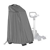 SELUGOVE Pool Cleaner Caddy Cover, Robotic Pool Cleaner Cover, Waterproof and Dustproof, with Windproof Elastic Hem, Fits Most Brands Robotic Pool Cleaner (Grey)