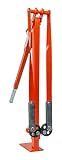 PostJak 36 in Heavy-Duty Manual Post Puller – Cement Stake Puller – T-Post & Sign Post Removal Tool – Fence Post Remover with Telescoping Handle for Extra Leverage