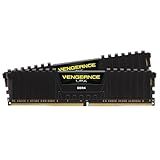 CORSAIR Vengeance LPX DDR4 RAM 32GB (2x16GB) 3200MHz CL16-20-20-38 1.35V Intel AMD Desktop Computer Memory - Black (CMK32GX4M2E3200C16)