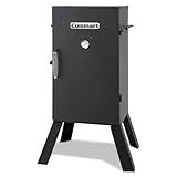 Cuisinart 30" Electric Smoker, 3 Adjustable Racks, Large Capacity BBQ Meat Smoker, Water & Wood Trays for Smoked Meat, Brisket, Salmon & Jerky, Adjustable Temperature Control