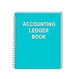 Checkbook Register - Check Register Book for Personal or Business, 8.5" × 6.5", Blank Ledger Transaction Register for for Check Book, Thick Paper, Twin-Wire Binding, Lined Notes Pages