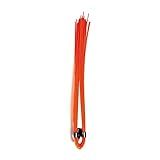 Swanson Tool Co MWOR61000 6 Inch Safety Marking Whiskers, Orange Glo, 25 Pack