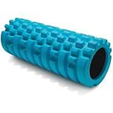 321 Strong Foam Roller - Medium Density Deep Tissue Massager for Muscle Massage and Myofascial Trigger Point Release, with 4K eBook - Aqua