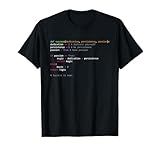 Python Code Programming Syntax Computer Geek T-Shirt