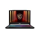 MSI Katana 15 HX 15.6” 165Hz QHD+ Gaming Laptop: Intel Core i9-14900HX, NVIDIA Geforce RTX 5070, 32GB DDR5, 1TB NVMe SSD, RGB Keyboard, Win 11 Home: Black B14WGK-016US