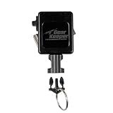 Gear Keeper Retractable Keychain with Stainless Steel Rotating Belt Clip - Split Ring Tactical Keychain for Keys & Badges - Holds Up to 28 Equipment Keys - High Force, 42-Inch Extension - USA Made