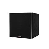Polk Audio PSW10 10" Powered Subwoofer Home Audio – Power Port Tech, Up to 100 Watts, Big Bass in Compact Design, Easy Setup with Home Theater, Timbre-Matched with Monitor & T-Series Polk Speakers