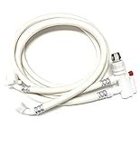 Shark Industrial 6 FT Countertop Dishwasher Fill and Drain Hose Kit with faucet adapter for all major brands (6)