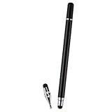 Herncptar 3-in-1 Professional Stylus Pen, White Metal Barrel with Capacitive Tip, Digital Calendar and Video Editing Compatible, Touch Screen Writing Tool for Tablets and Smartphones
