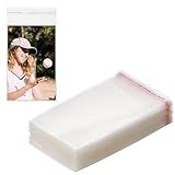 3.5 x 5.5 Inches Team Bags for Trading Cards, 300 Pcs Clear Resealable PSA Slabs Sleeves Protector Ultra Protection Waterproof Graded Card Case for Sports, Gaming, Proxy Cards, and Mini Photos