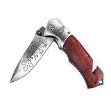 MRSLYFQH Religious Pastor Gifts for Men,Holy Bible Baptism Utility Tool,Christian Scripture Camping Tool for Outdoor Fishing