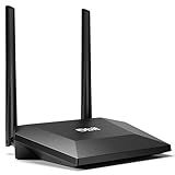 DBIT N300 2.4GHz WiFi Router with WISP Wireless Repeater Mode Internet Router for Smart Home - Guest Network, Internet Access Control, Speed Limit, WPA2, WLAN Schedule, WPS, IPTV, Easy Setup (T1 Pro)