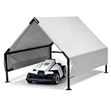 Robot Mower Garage，Shelter for All Mowers，Thickened Polyester Oxford Cloth
